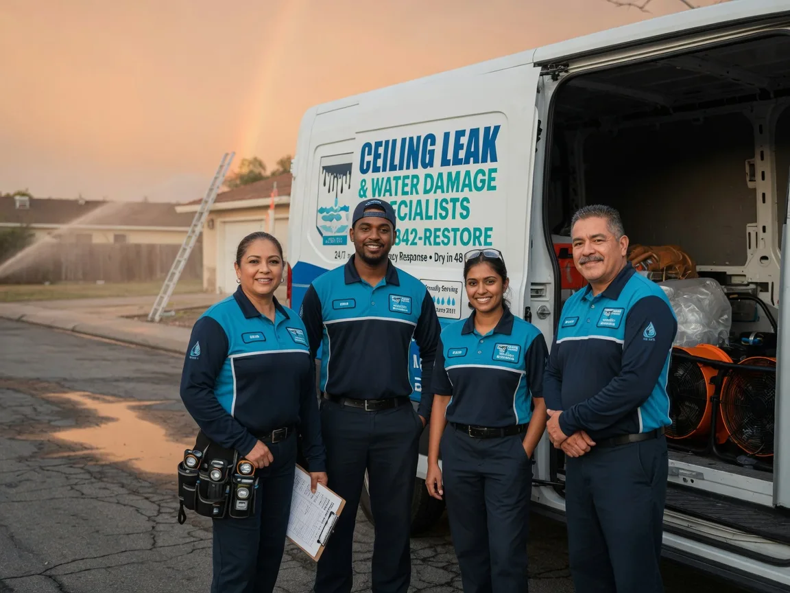 Ceiling Leak Cleanup company in Green Valley, IL